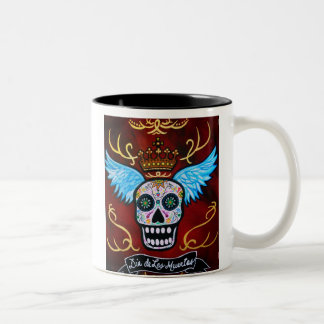 WINGED MUERTOS II Two-Tone COFFEE MUG