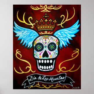 WINGED MUERTOS POSTER