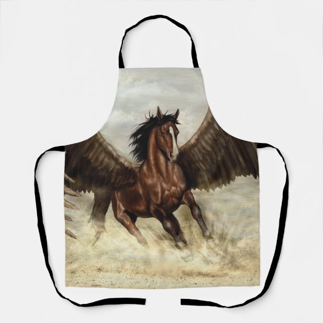 Winged Pegasus   Apron (Front)