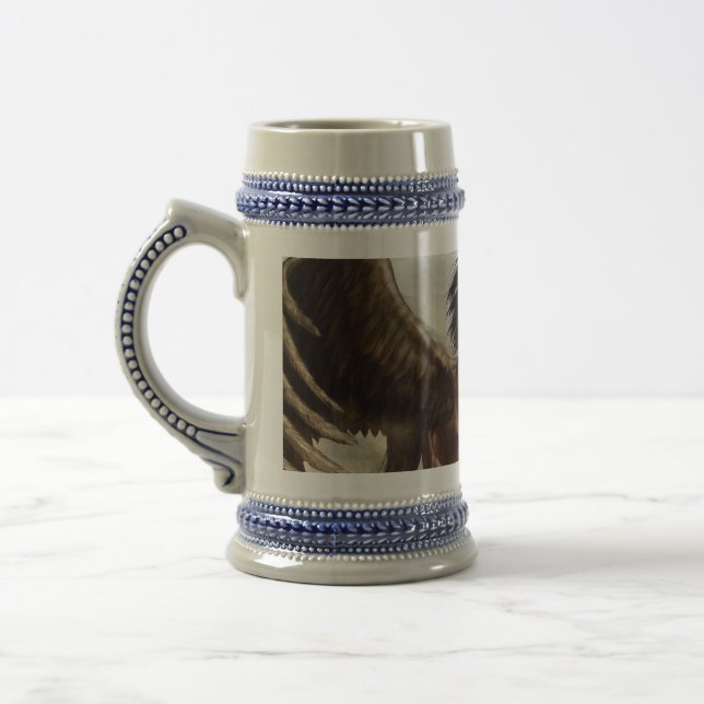 Winged Pegasus  Beer Stein (Left)