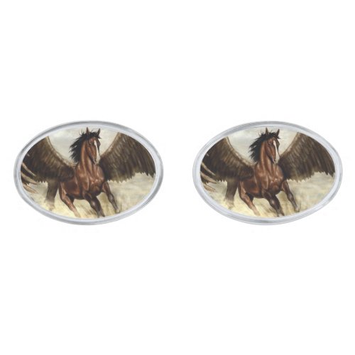 Winged Pegasus   Cufflinks