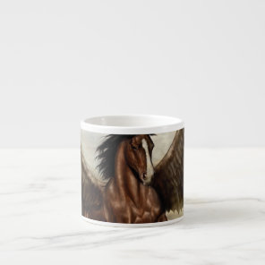 Winged Pegasus   Espresso Cup