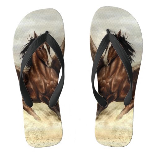 Winged Pegasus   Flip Flops