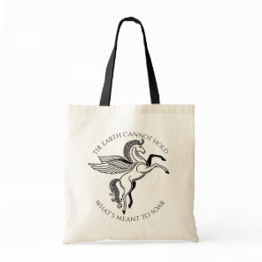 Winged Pegasus: Inspirational Greek Mythology Tote Bag