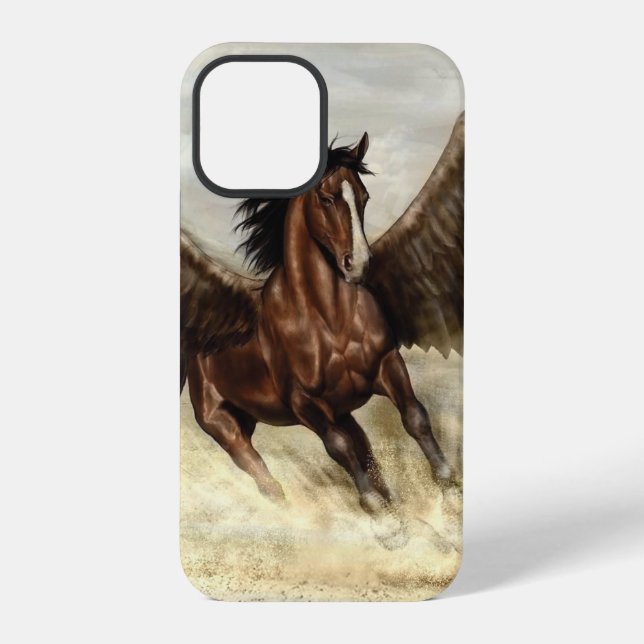 Winged Pegasus   Iphone Case (Back)