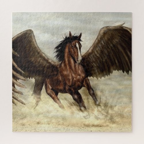 Winged Pegasus   Jigsaw Puzzle