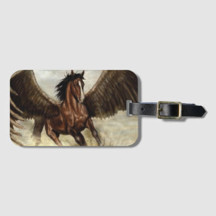 Winged Pegasus   Luggage Tag