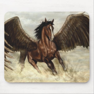 Winged Pegasus Mouse Pad