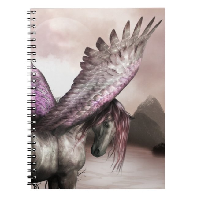 Winged Pegasus Notebook (Front)