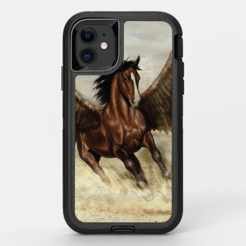 Winged Pegasus   OtterBox Defender iPhone 11 Case