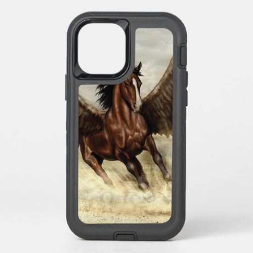 Winged Pegasus   OtterBox Defender iPhone 12 Pro Case