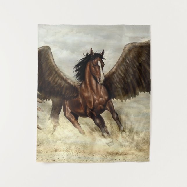 Winged Pegasus Tapestry (Front)