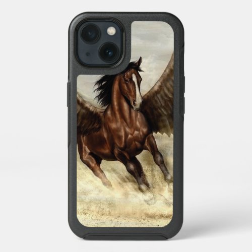 Winged Pegasus  Throw Pillow iPhone 13 Case