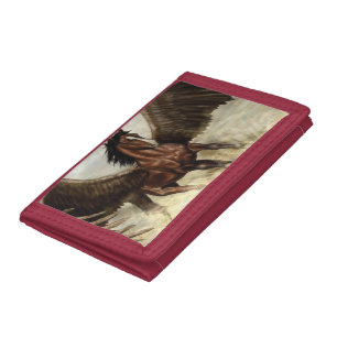 Winged Pegasus Tri-fold Wallet
