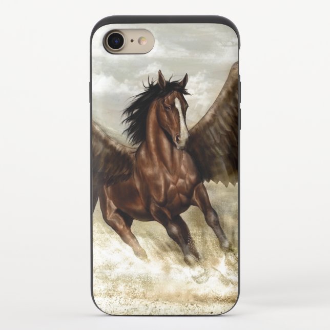 Winged Pegasus  Uncommon iPhone Case (Back)