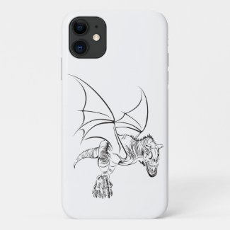 Winged Raptor / Tribal iPhone 11 Case