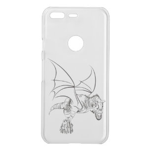 Winged Raptor / Tribal Uncommon Google Pixel Case