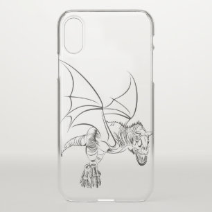 Winged Raptor / Tribal iPhone X Case