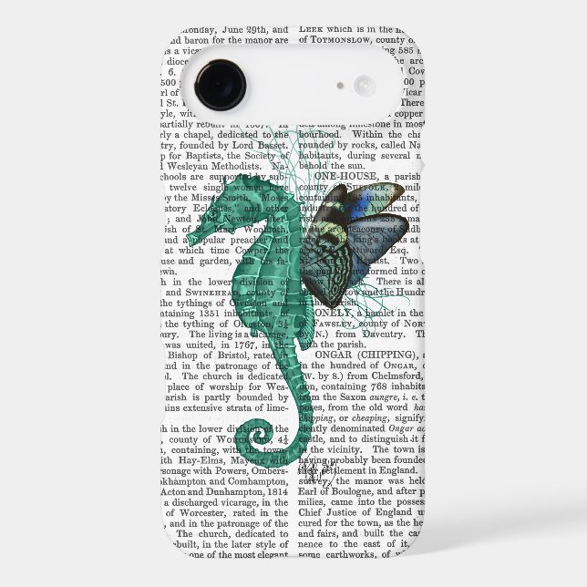 Winged Seahorse Case-Mate Samsung Galaxy Case (Back)