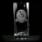 Winged Shield Personalized Cooler Glass (Front)