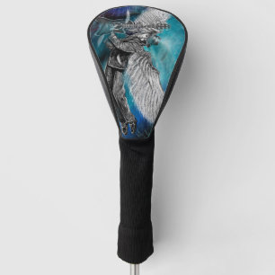 Winged Six String Golf Head Cover