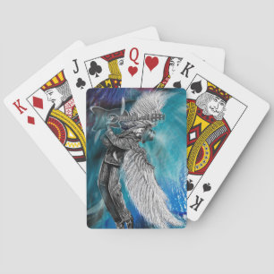 Winged Six String Poker Cards