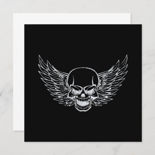 Winged Skull (Front/Back)