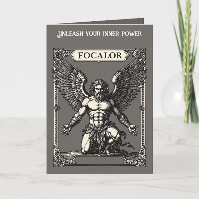 Winged Sovereign Focalor Card (Front)