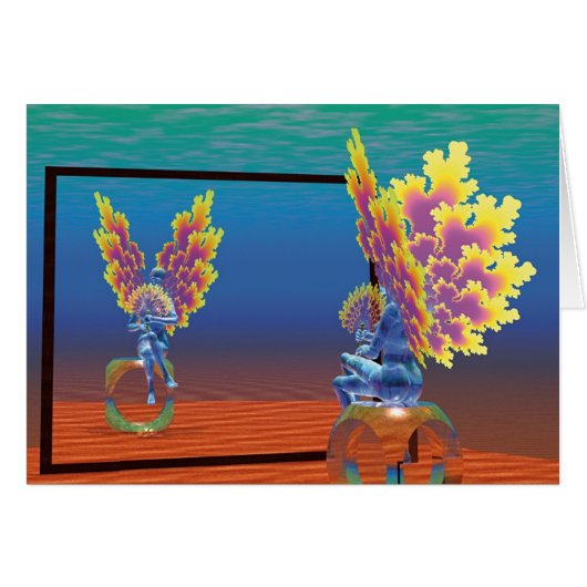 Winged Things - "Mirror, mirror..." Cards (Front Horizontal)