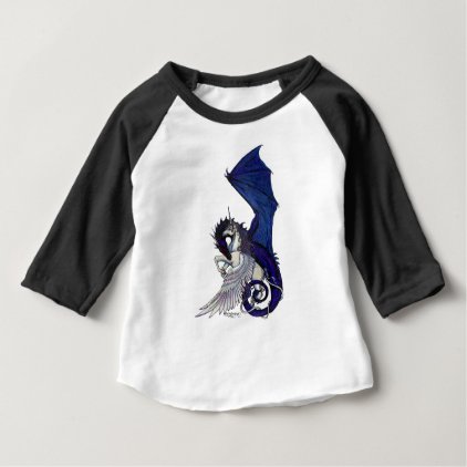 WINGED unicorn and Dragon Baby T-Shirt