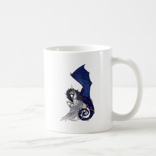 WINGED unicorn and Dragon Coffee Mug