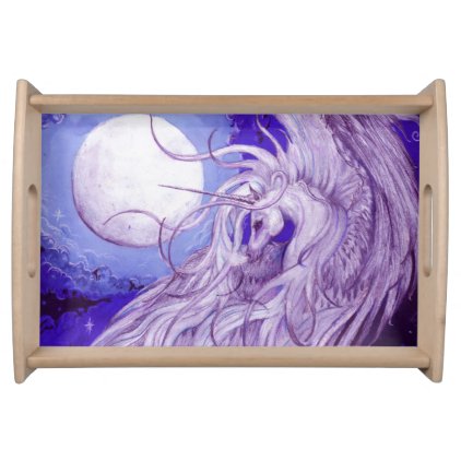 Winged Unicorn Moon Tray
