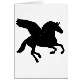 Winged Unicorn Silhouette (Front)