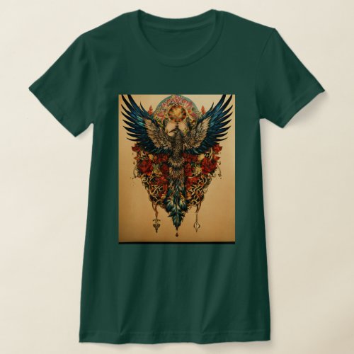 Winged Valor  A Strong and Precious Flight T_Shirt