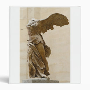 Winged Victory of Samothrace 3 Ring Binder