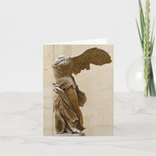 Winged Victory of Samothrace Card