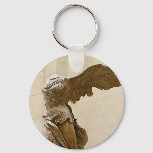 Winged Victory of Samothrace Keychain (Front)
