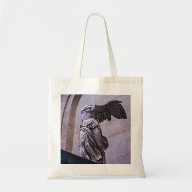 Winged Victory Of Samothrace, Louvre, Paris Tote Bag (Front)