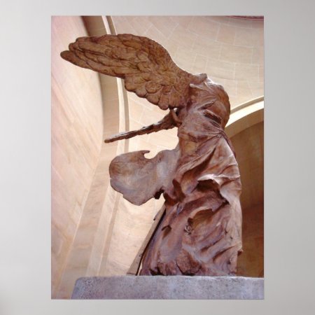 Winged Victory Of Samothrace Poster