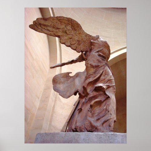 Winged Victory of Samothrace Poster