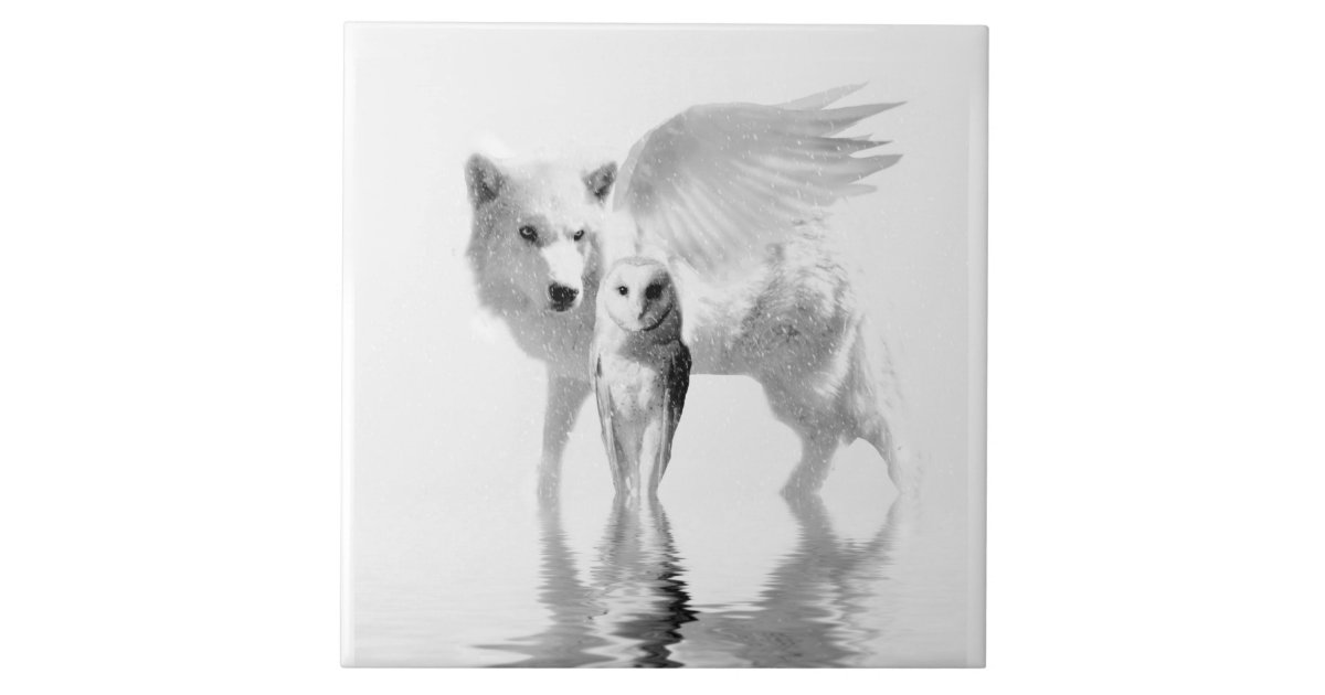 white winged wolf