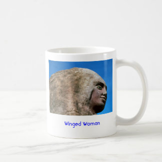 Winged Woman (Face)/Mug Coffee Mug