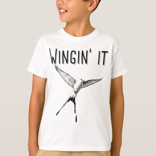 Wingin It _ Wingspan Board Game T_Shirt