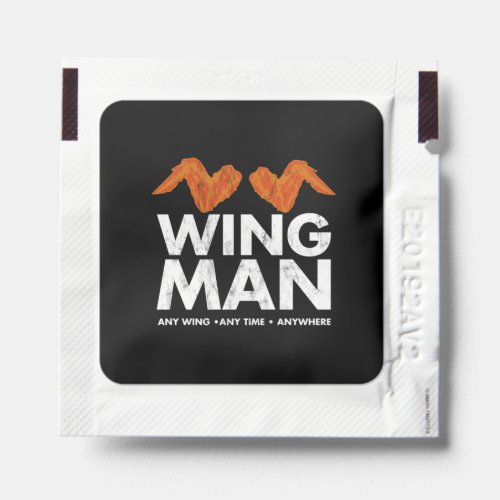 Wingman Chicken Wings Lover Fried Chicken Hand Sanitizer Packet