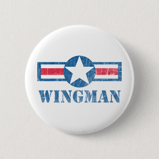 Wingman Vintage Button