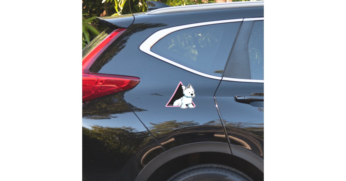 Wingman WESTIE Sticker | Zazzle