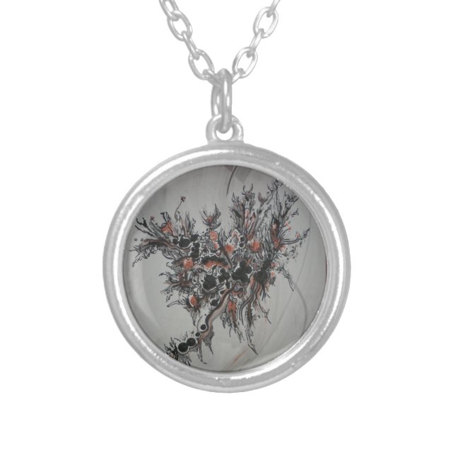 "Wings" Abstract Necklace (Front)