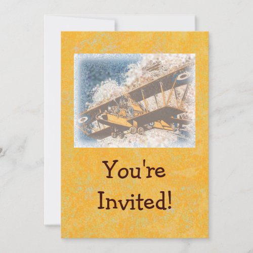 Wings Aloft Fathers Day Invitation