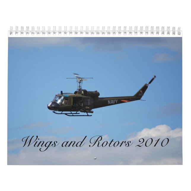 wings and rotors 2010 calendar (Cover)
