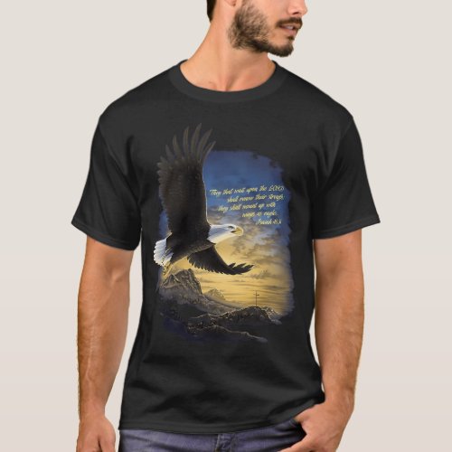 Wings As Eagles Isaiah 4031 T Christian T_Shirt